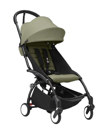 Stokke Yoyo 3 black chassis + 6+ textile set