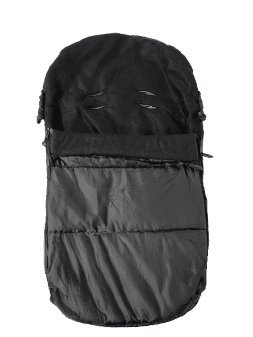 Titanium footmuff car seat